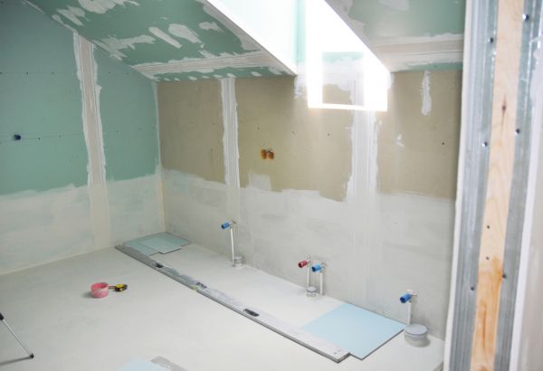 Attic Bathroom Remodeling in Midlothian