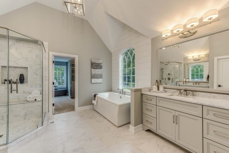 Wide View of Luxury Bathroom