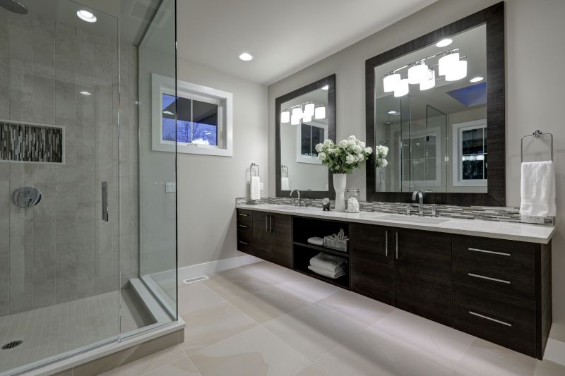 Completed Bathroom with Elegant Design